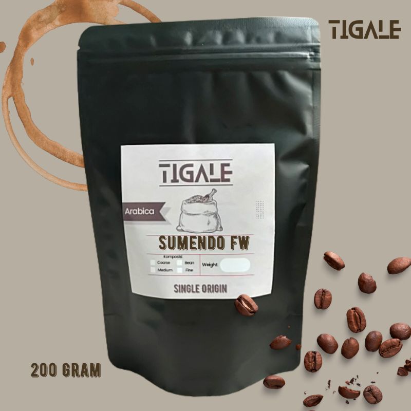 

TIGALE - KOPI ARABIKA SUMENDO FULL WASH 200G
