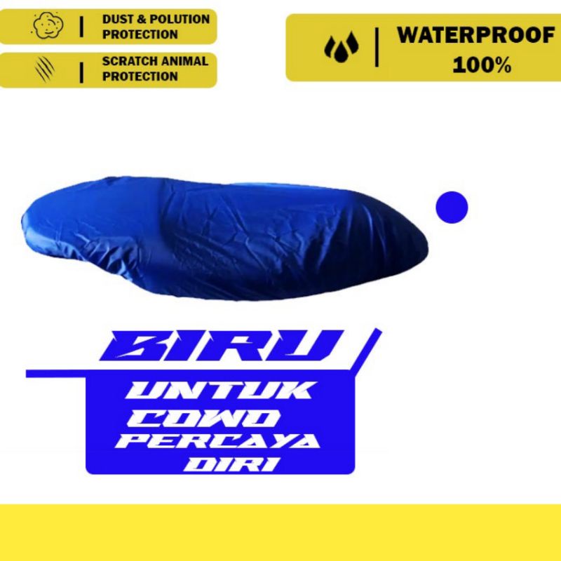 SUPERIOR PROTECT Sarung Cover Jok Motor Anti Air Ukuran L Bahan Tebal - COD Terlaris