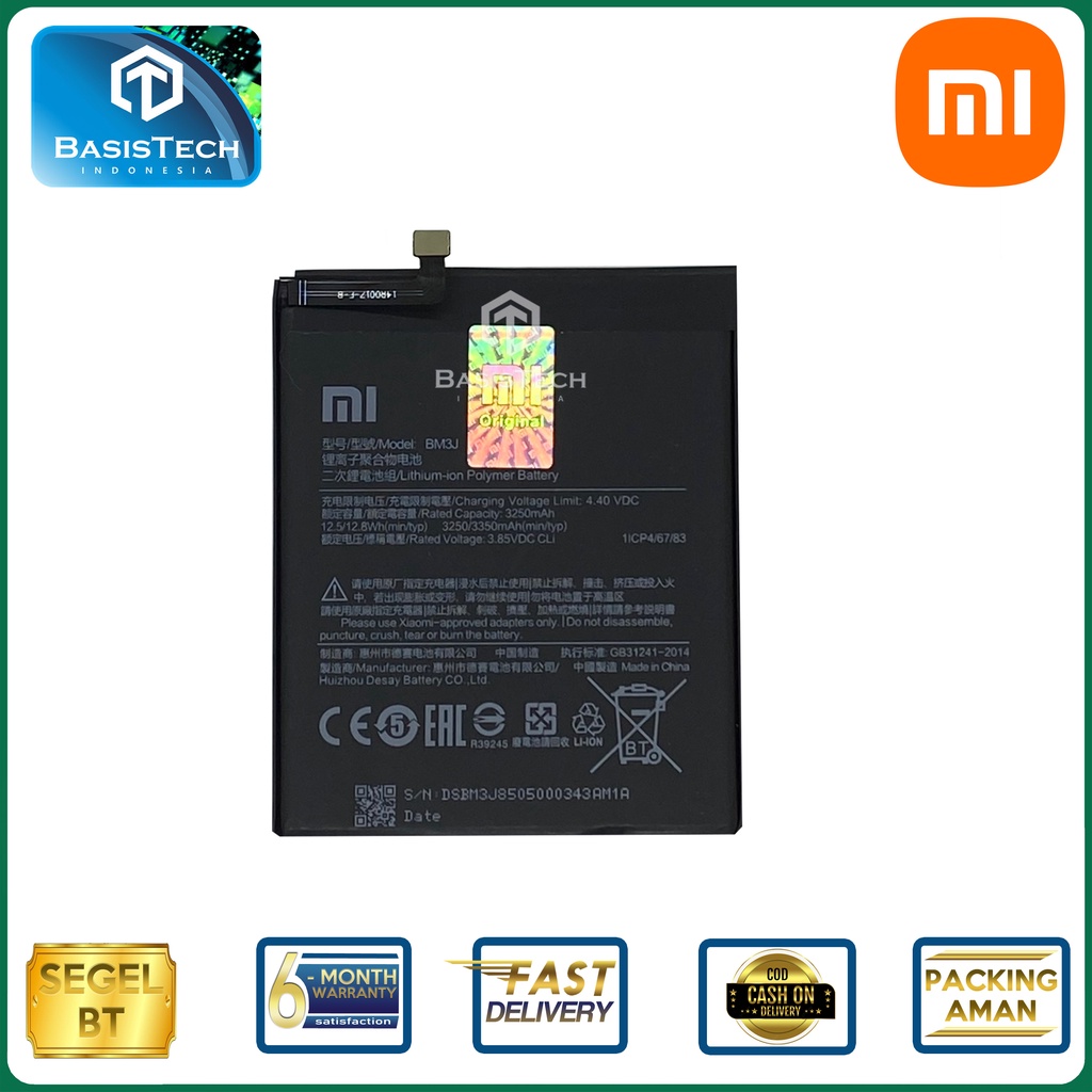 BATERAI XIAOMI Mi 8X - XIAOMI Mi 8 Lite - BM3J - ORI99