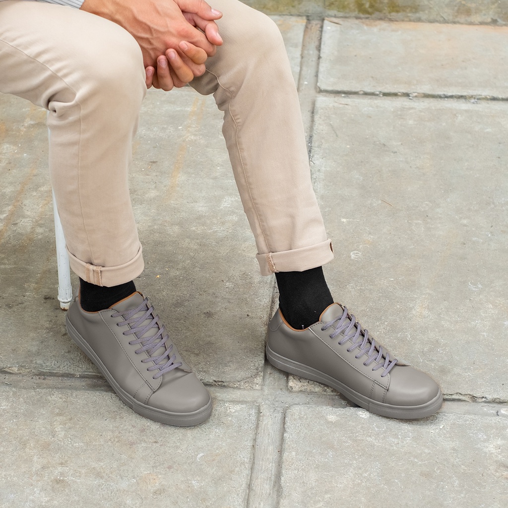 MUZZLE GREY |ManNeedMe x Lvnatica| Sepatu Sneakers Pria Casual Shoes ORIGINAL