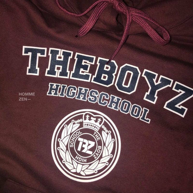 (S - 6XL) Hoodie THE BOYZ HIGH SCHOOL TBZ CHRISTMASSY Jumbo Bigsize Oversize Jaket SWEATSHIRT Korean Harajuku Idol K-Pop Style Unisex