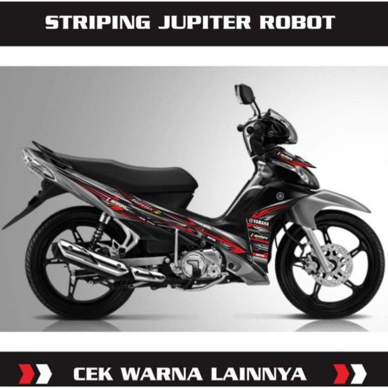 Jual Striping Decal Jupiter Z Robot Sticker Variasi List Body Motor Yamaha Jupiter Z Robot Motip