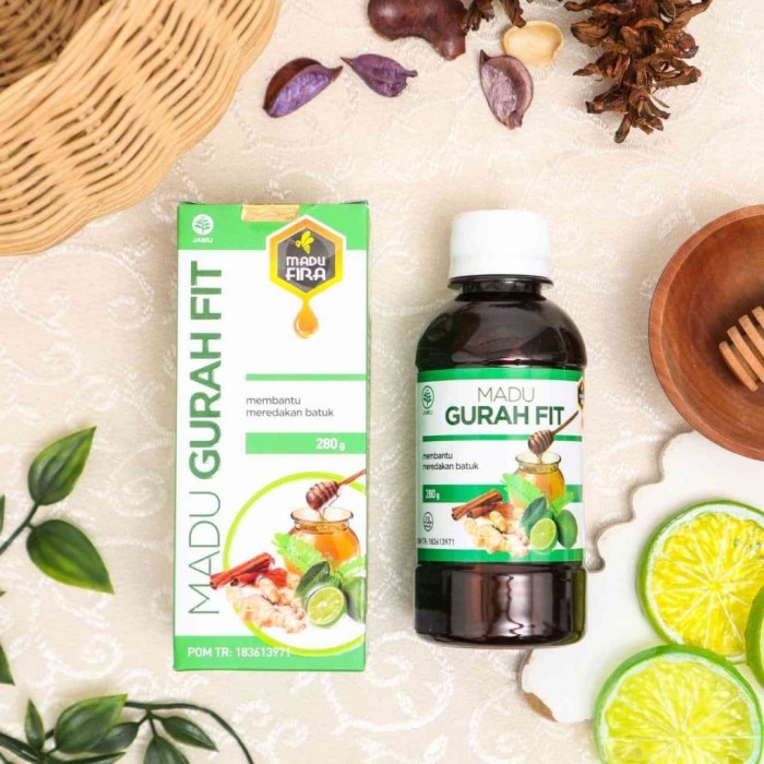 Madu Batuk Sesak Nafas Asma Madu Gurah Fit Obat Batuk GurahFit Asli Original BPOM