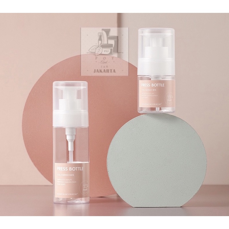 60ml/100ml/150ml Botol Press Otomatis Toner Liquid Automatic Bottle/import
