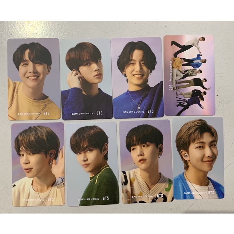 BTS CARD X SAMSUNG ORI