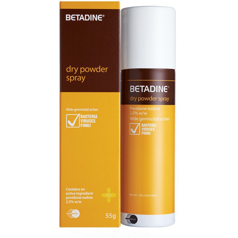 BETADINE Dry Powder Spray 55 Gr
