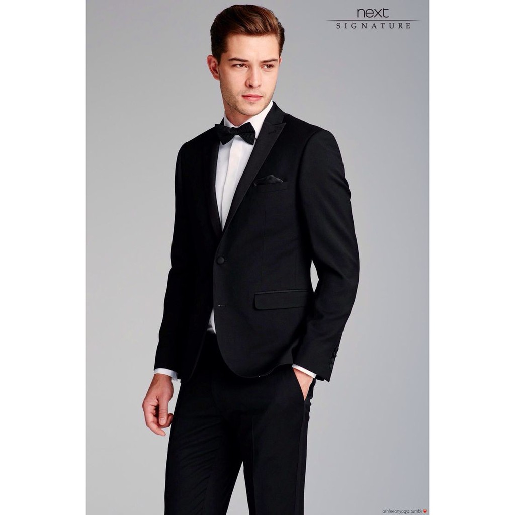 SETELAN JAS KANTOR RESMI PRIA MODEL SLIMFIT WARNA HITAM 3IN1 - HADLEY BLACK ORIGINAL NIKAYU