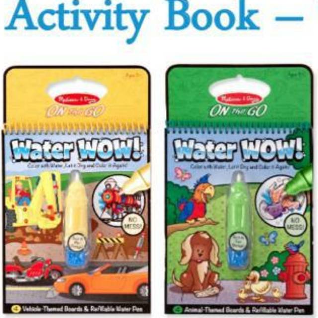Water wow abc, animal, vehicles