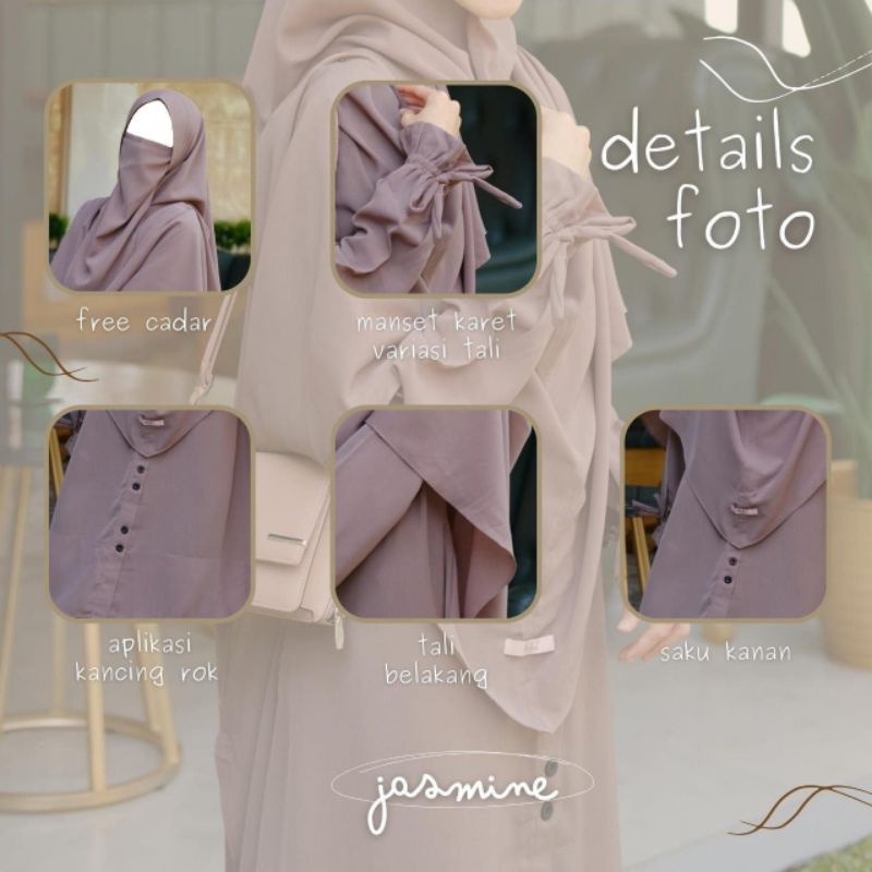 JASMINE SET GAMIS MALAYSIA