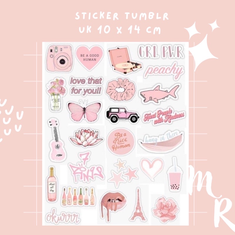 STIKER CASE HP BEST SELLER / STIKER LAPTOP / STICKER TUMBLR AESTHETIC