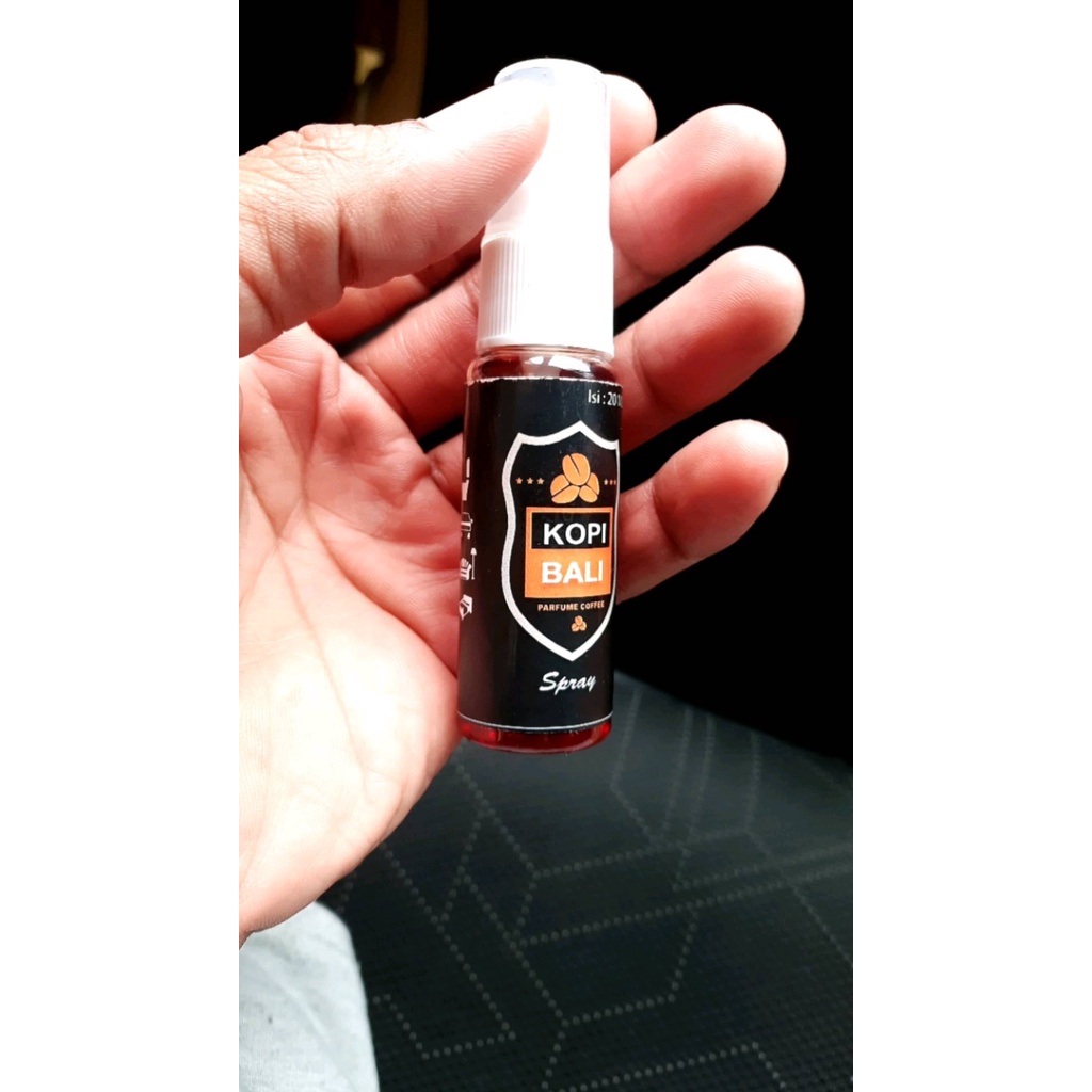 Parfum Kopi Bali Spray Mobil Pengharum Ruangan Pewangi Botol Ori 20ml Jaket Helm Kopi Aroma Kopi Relaksasi