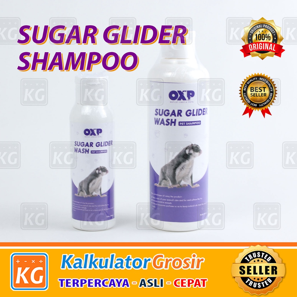 Shampo Sugar Glider Wash / Shampoo Hewan Peliharaan Dengan Natural Oil Melembutkan Bulu Sabun Shampo