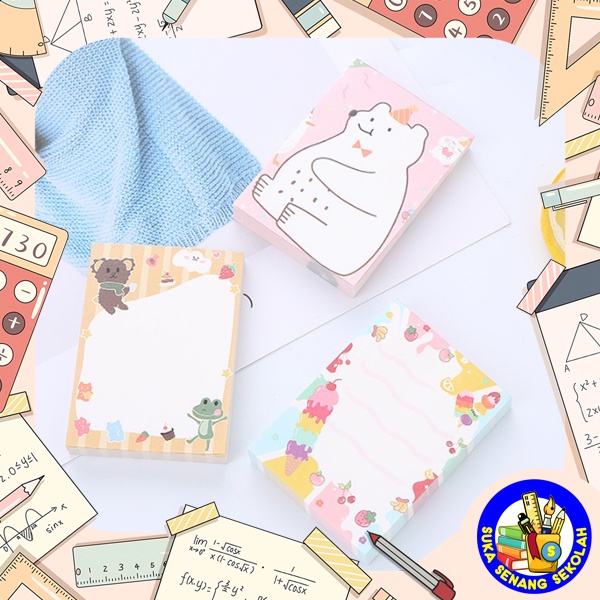 

Sticky Notes Uk. 7x5cm / Memo Pad AT0028