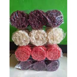 

RENGGINANG MENTAH 40 pcs || TERASI || KETAN HITAM || BAWANG || MURAH