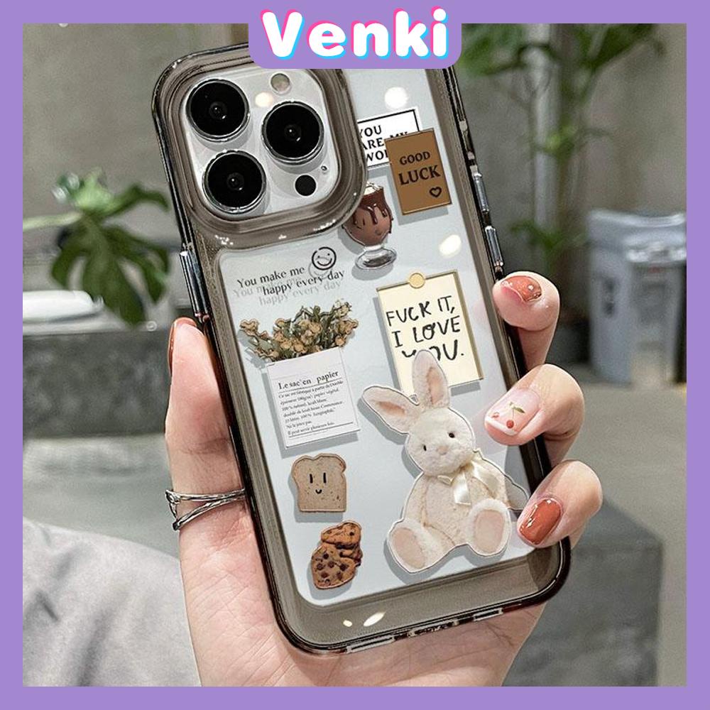 iPhone Case HD Acrylic Hard Case HD Metal Button Protection Camera Shockproof Doll Bear Cartoon Cute Compatible For iPhone 14 Pro Max 14 Plus 13 Pro Max 12 Pro Max 11 XR 7Plus