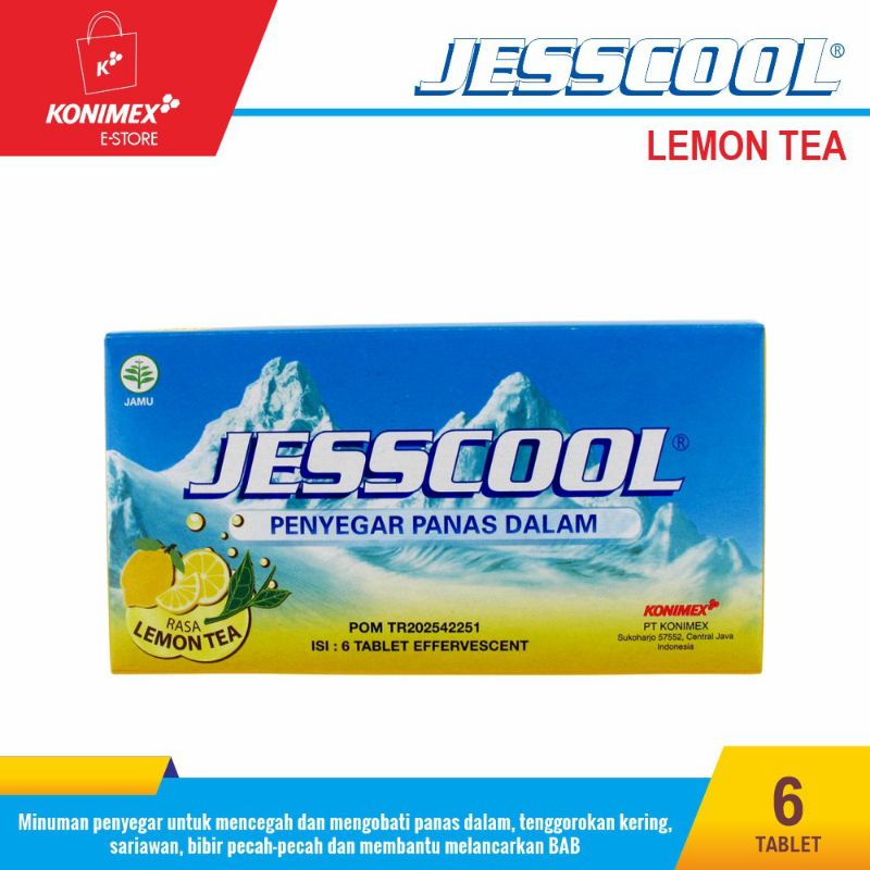 

Jesscool lemontea isi 6 tablet