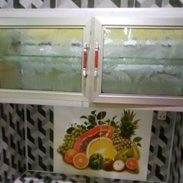 Rak Piring Aluminium Keramik Kaca Super 2 Pintu Mc (ca) Almunium Besar Lemari Magicom