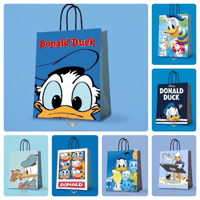 

paper bag Donald L/Paper bag kado/paper bag kertas kado/goodie bag/tas kado paper bag/paper bag kado ulang tahun/tas kertas/hampers birthday/souvenir ultah/paperbag custom/paper bag lucu/tas goodie bag/tas kado/kotak kado/kertas kado