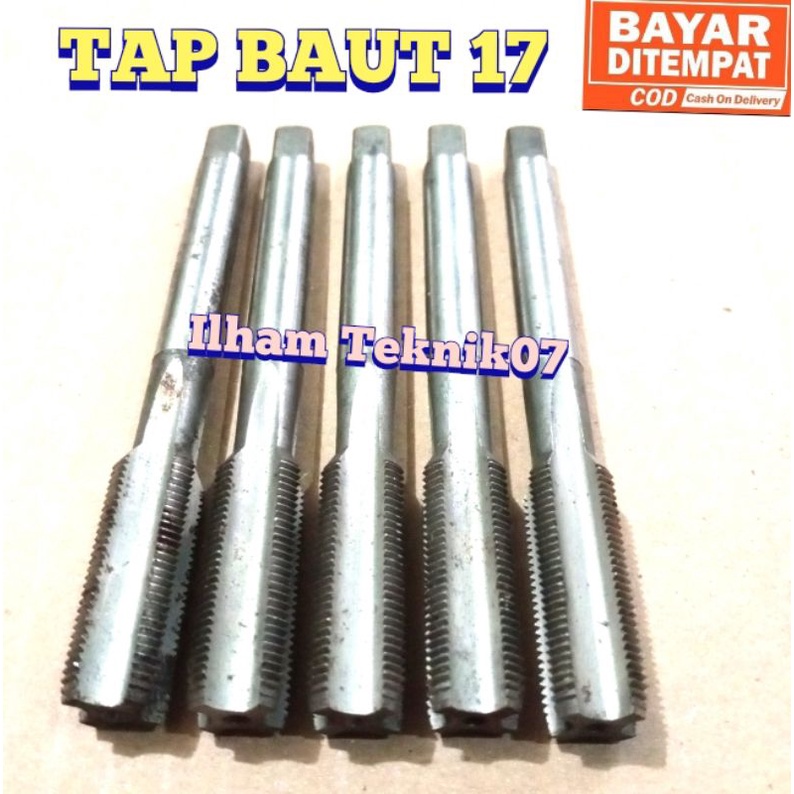 HAND TAP tap baut 17 tap m12x1 Tap drat baut 17 tap drat halus pembuat DRAT ulang