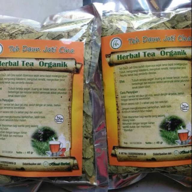 

Teh herbal daun jati cina