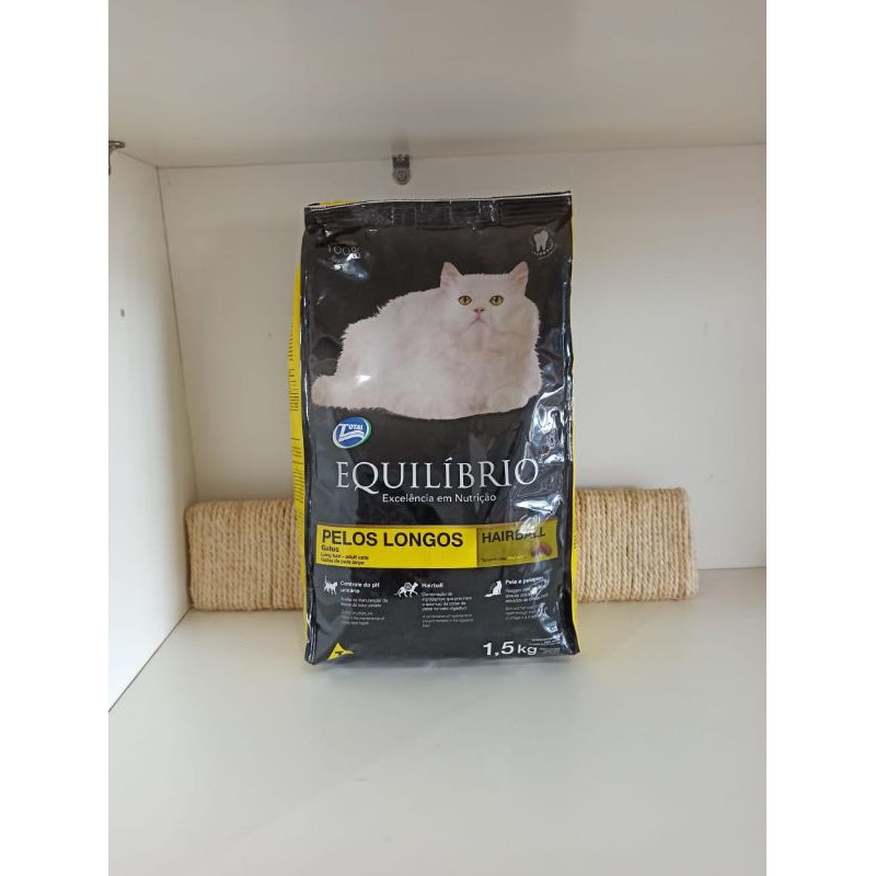 Equilibrio persian 1,5 kg Pelos Longos makanan kucing equilibrio