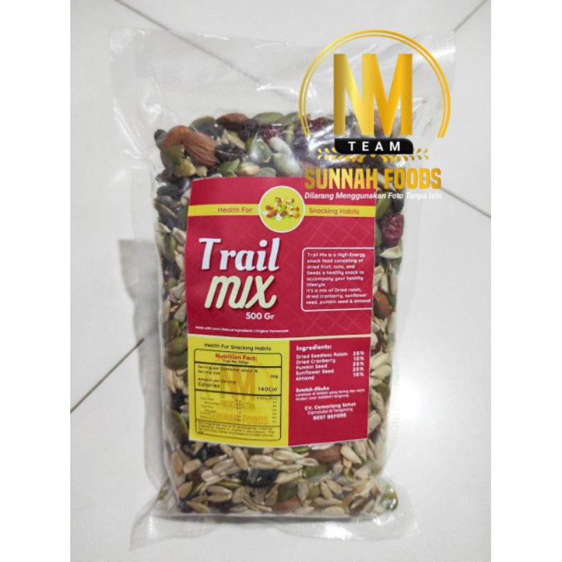 

Trail Mix (Mix Nuts and Raisin) 500gr