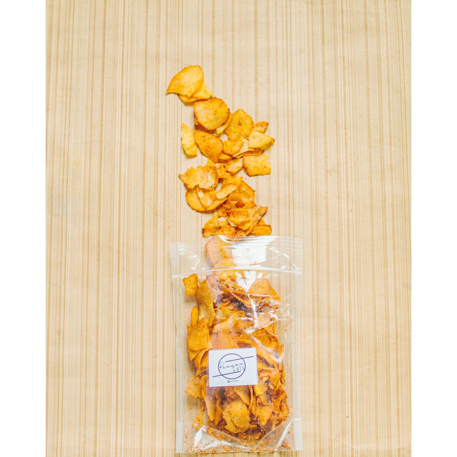 

Keripik Singkong Pedas Jeruk Panamaeats