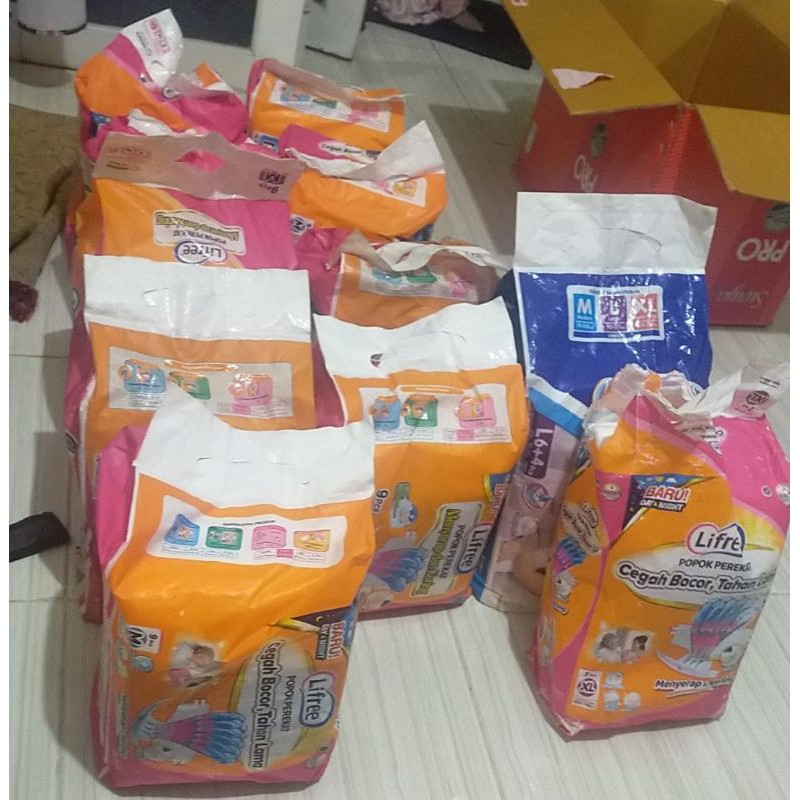 XL PEREKAT PAMPERS DEWASA LIFEFREE
