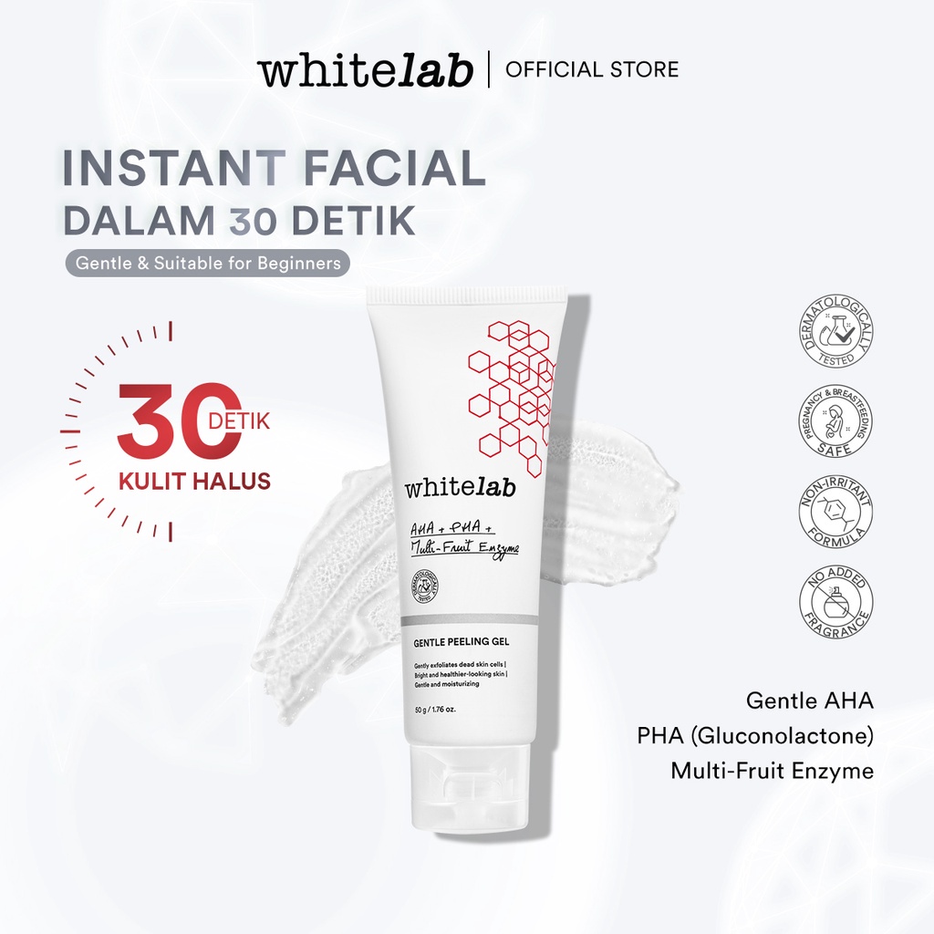 ✨ AKU MURAH ✨ Whitelab Gentle Peeling Gel / Gel Pengangkat Sel Kulit Mati BPOM