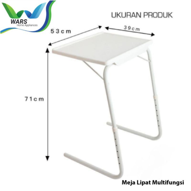 meja lipat komputer