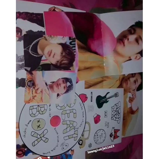 PHOTOCARD MARK DIGIPACK BEATBOX, MIXTAPE HAECHAN BEATBOX