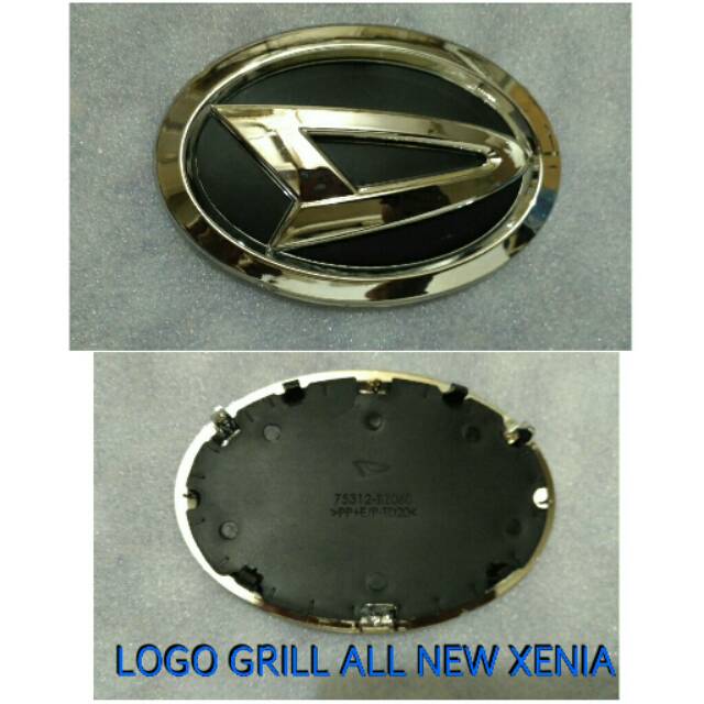 Emblem Logo Daihatsu Grill Depan All New Xenia 2012-2014 Original