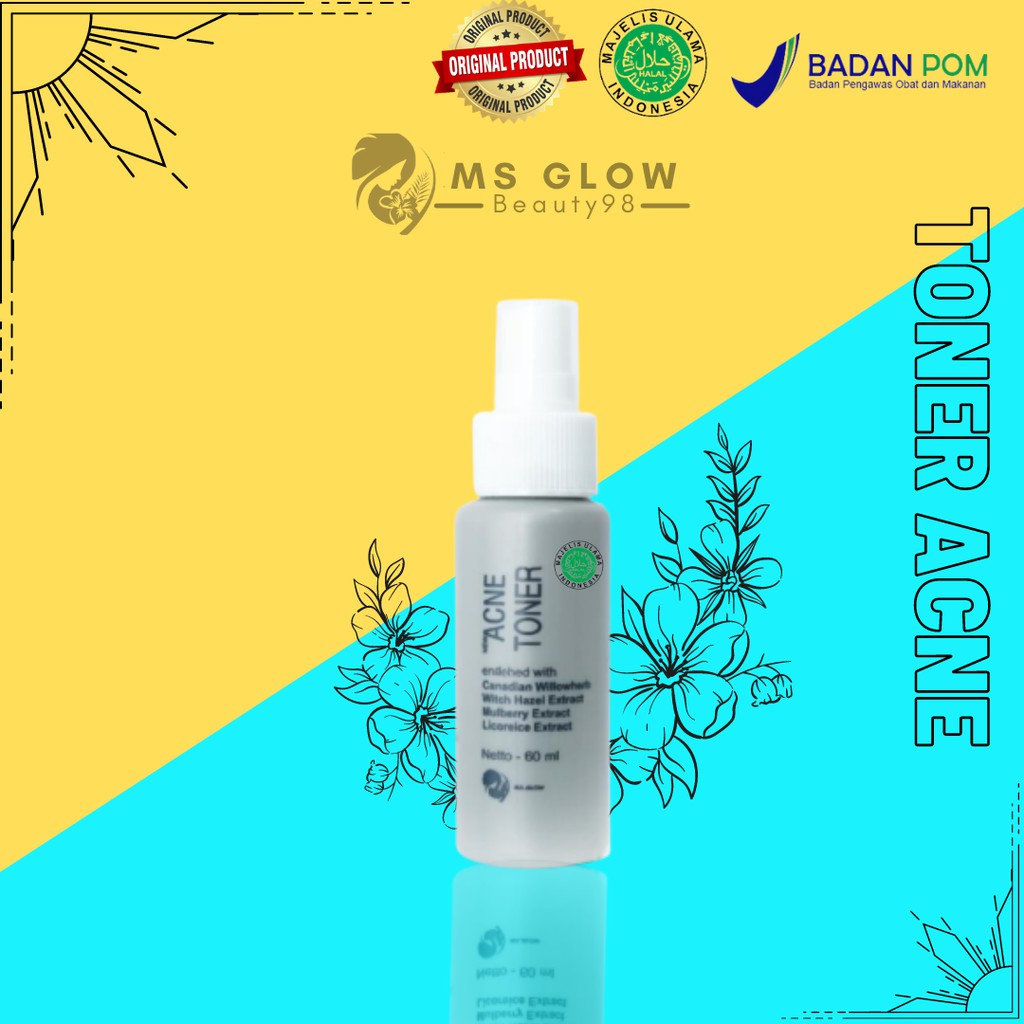 Ms Glow Acne Toner/Toner Acne Ms Glow