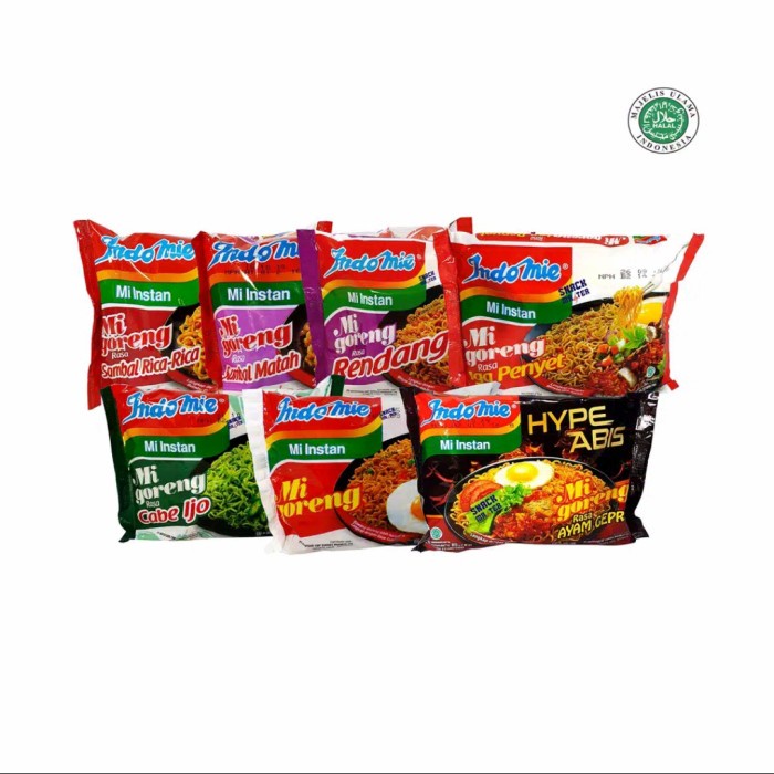 

INDOMIE GORENG ALL FARIANT - seblak hot