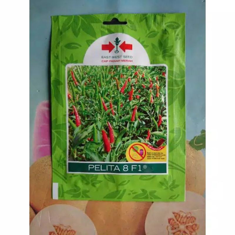 Benih Bibit Cabe Rawit Cengek Hijau Hibrida Pelita 8 F1 2250 Biji