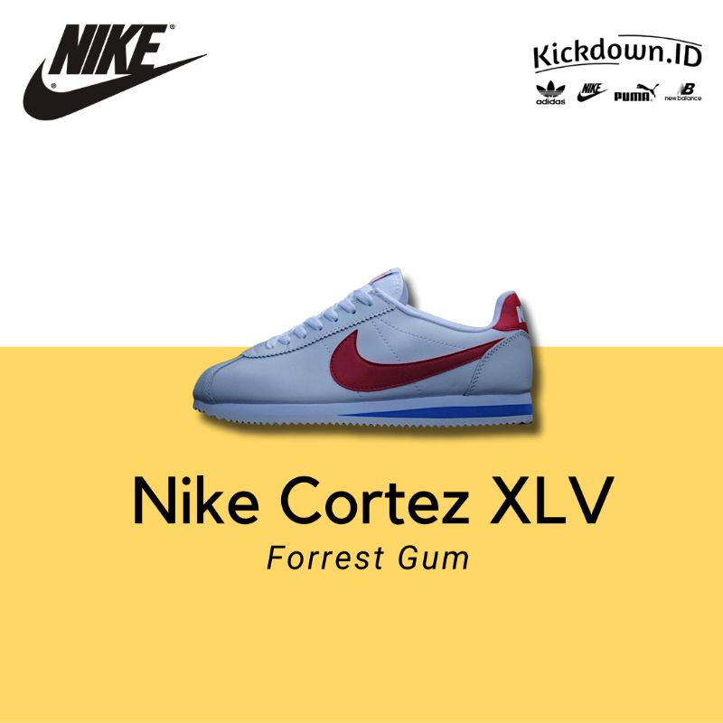 Nike Cortez XLV Forrest Gum Original BNWB BNIB / Sepatu Casual Pria Wanita Premium Original