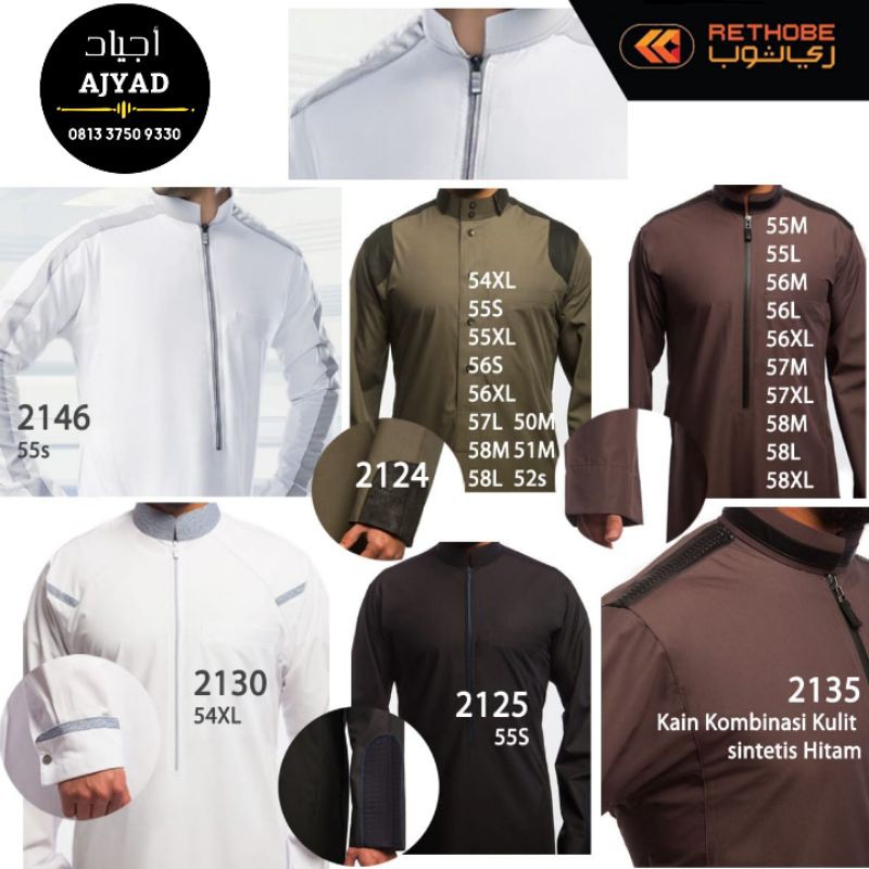 Gamis Jubah Import Saudi RETHOBE