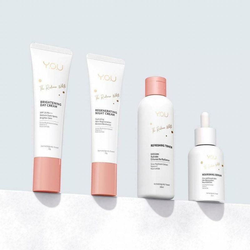 Y.O.U PAKET the radiance white series/1paket  original