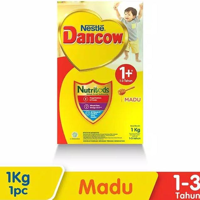 

[[BISA COD]] Nestle Dancow 1+ dengan Nutritods Susu Pertumbuhan Rasa Madu - Vanila TERUJI Kode 315