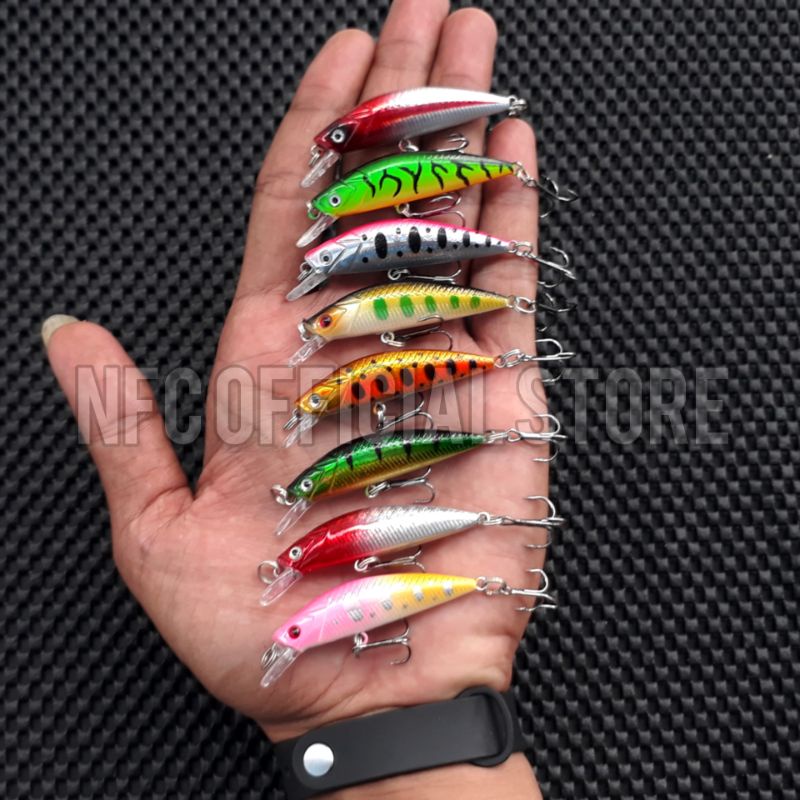 Lure minnow Sinking 6cm / 6gr Replika ALTRON Rekomendasi untuk Ultralight casting