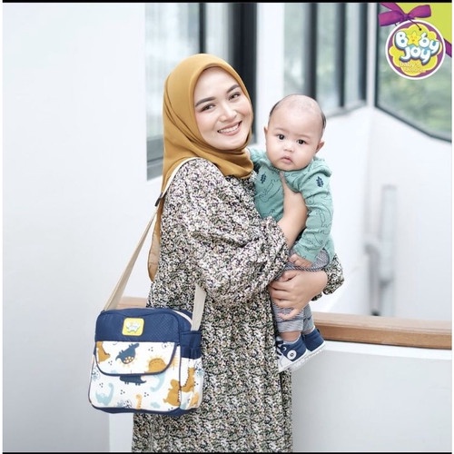 Tas Bayi Besar BJT1041 LITTLE DINO SERIES Merk BABY JOY / Tas Bayi Medium BJT 1040 dan Tas Bayi Kecil BJT1039 LITTLE DINO SERIES TAS BAWAAN PERLENGKAPAN BAYI