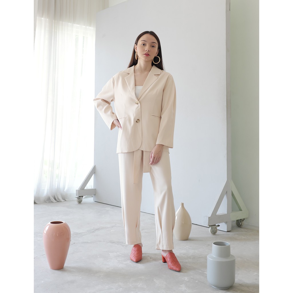 Yuan Market - Celana Bahan Milis Pants