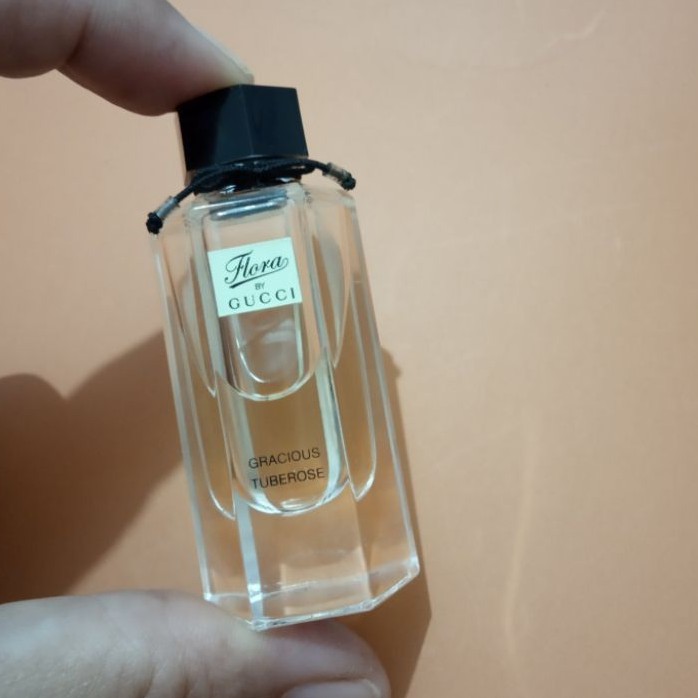 parfum original miniatur gucci flora gracious tuberose 5 ml preloved