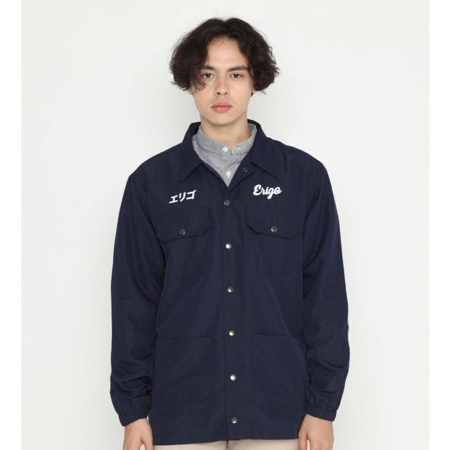 JAKET COACH ERIGO PRIA WANITA TERBARU/ JAKET ERIGO TERBARU PREMIUM MURAH