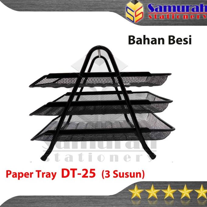 

[[COD]] Document Tray Besi 3 Tingkat DT 25 Joyko / Rak Dokument Kertas 3 Susun BIG SALE Kode 573