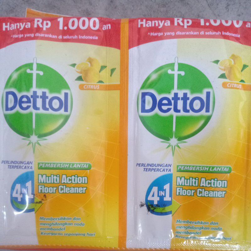 dettol pembersih lantai 30ml x 12