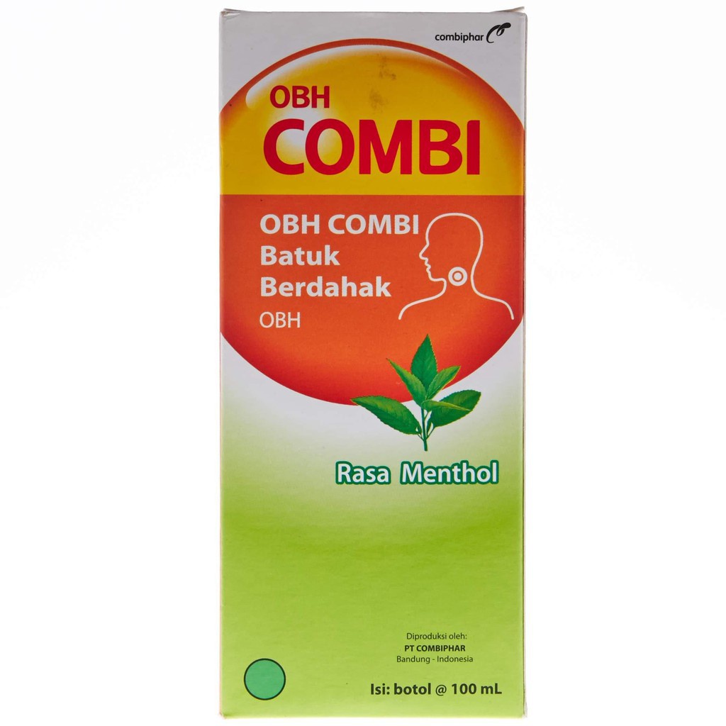 OBH Combi Batuk Berdahak 100 ML Rasa Menthol Dan Jahe  Sirup