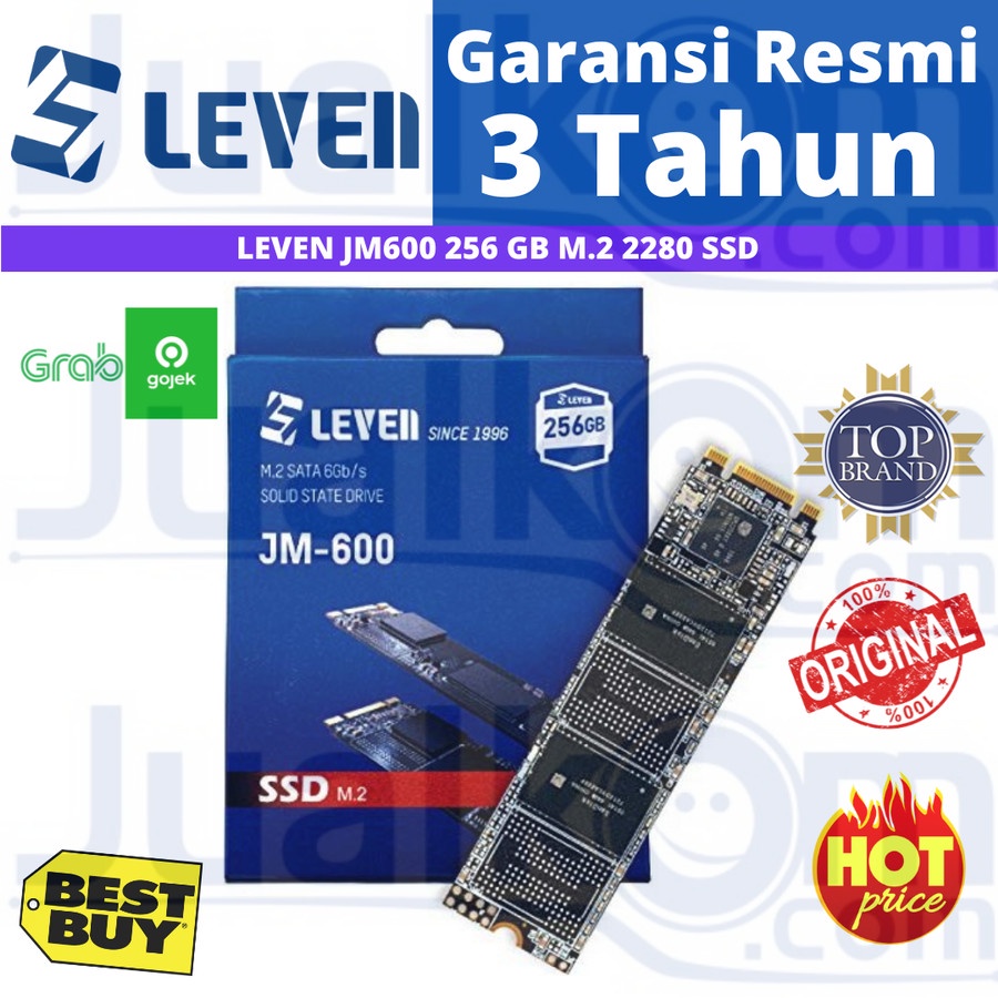 LEVEN JM600 256 GB M.2 2280 SATA III SSD