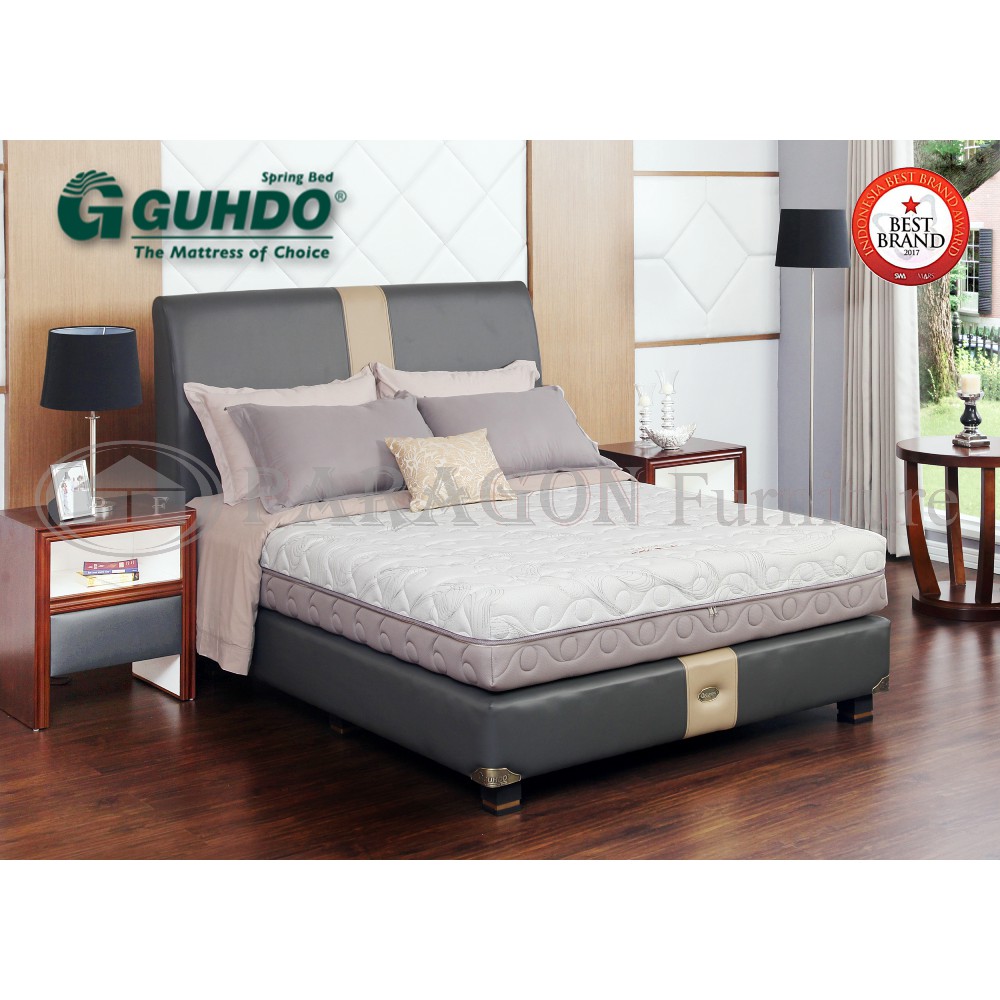 Guhdo Spring bed Back Pedic Latex Pressurized Foam Orthopedic Divan Venetian, HB Venetian 090 100 12