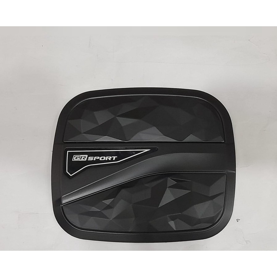 Outer handle tank cover bensin GR sport hitam doff all new Fortuner